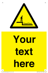 Custom Warning shallow water